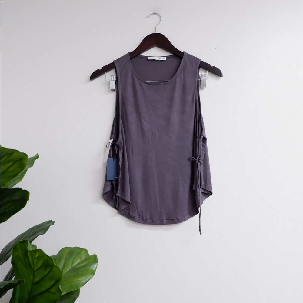 ARITZIA WILFRED AMALIE TANK SIDE TIE TANK